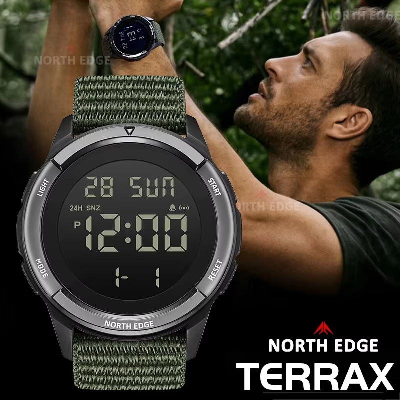 Tide Watch Surf - NORTH EDGE 2025 TERRAX 남성용 디지털