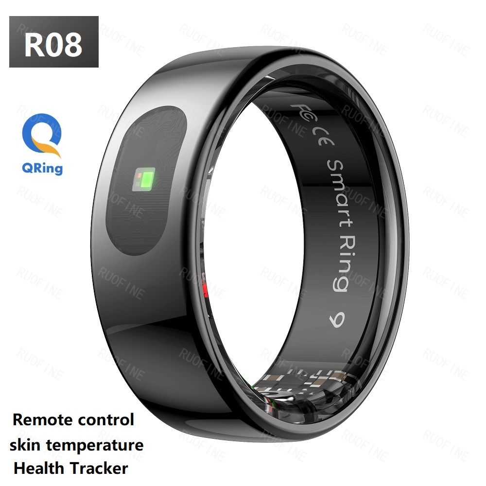 Smartwatch Sports Watches For Men - 링 R08 Qring 여성용 남성용 메시지