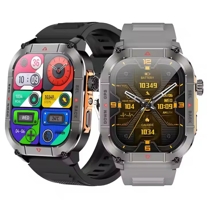 Smartwatch Sports Watches For Men - 신제품 HK84 남성 스마트워치 AMOLED 야외