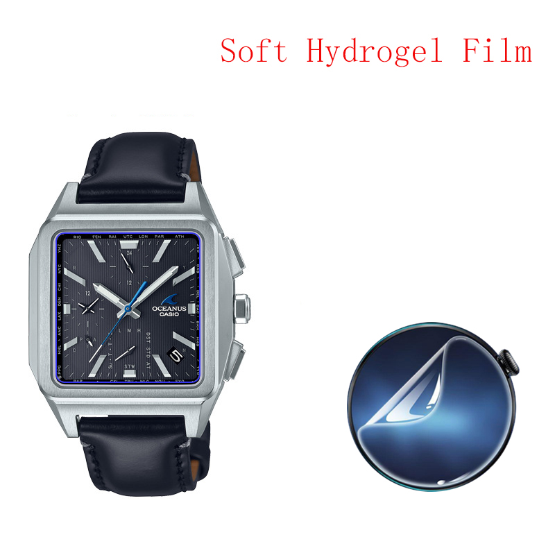 Casio Watches Smartwatch - 부드러운 하이드로겔 필름 투명 HD 보호대