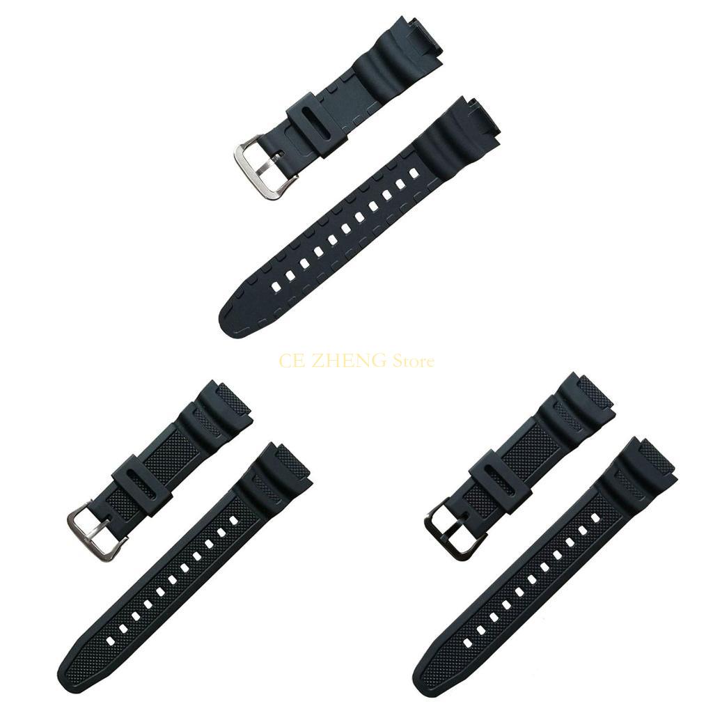 Casio Watches Smartwatch - 카시오 W735H W800 SGW300H 실리카 밴드
