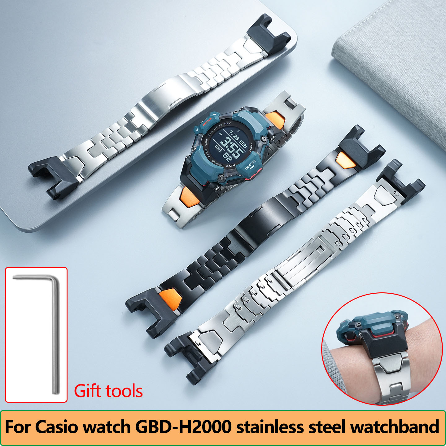 Casio Watches Smartwatch - 카시오 스마트 스포츠 시계 3515 GBD-H2000