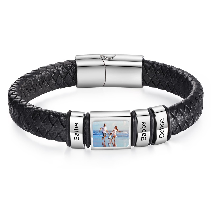 Smartwatch Sports Watches For Men - 남자를위한 사용자 정의 사진 팔찌 맞춤형
