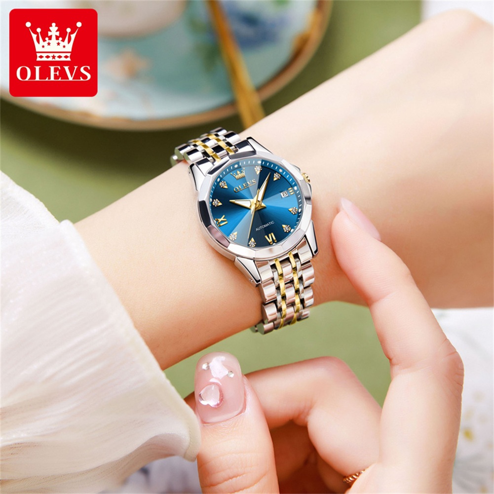 OLEVS 9982 여성용 시계 스파클링 샤이닝 다이아 - Ladies Fashion Watch 리뷰 및 가격