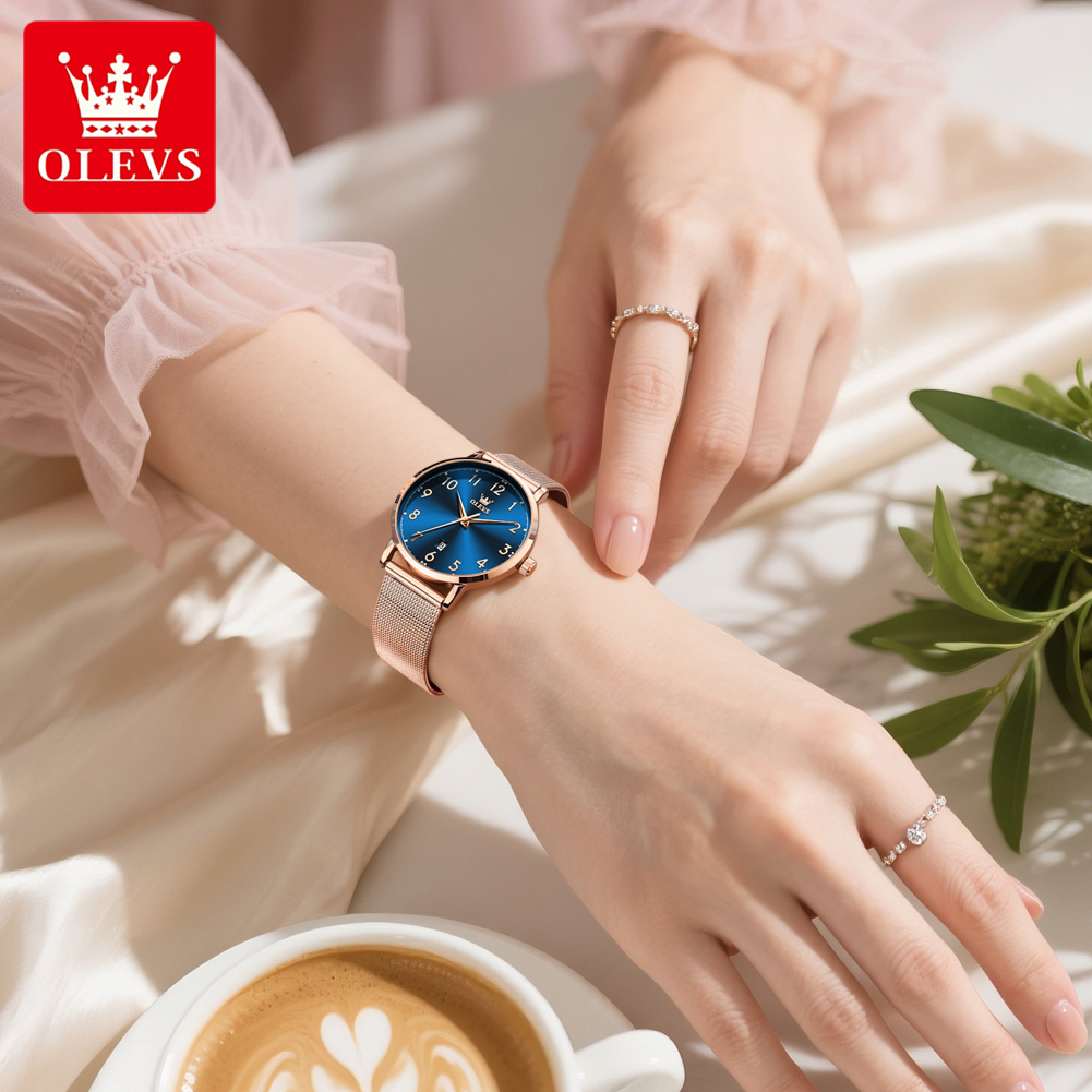 OLEVS 5653 여성 시계 우아한 오리지널 쿼츠 시 - Luxury Ceramic Watch 리뷰 및 가격