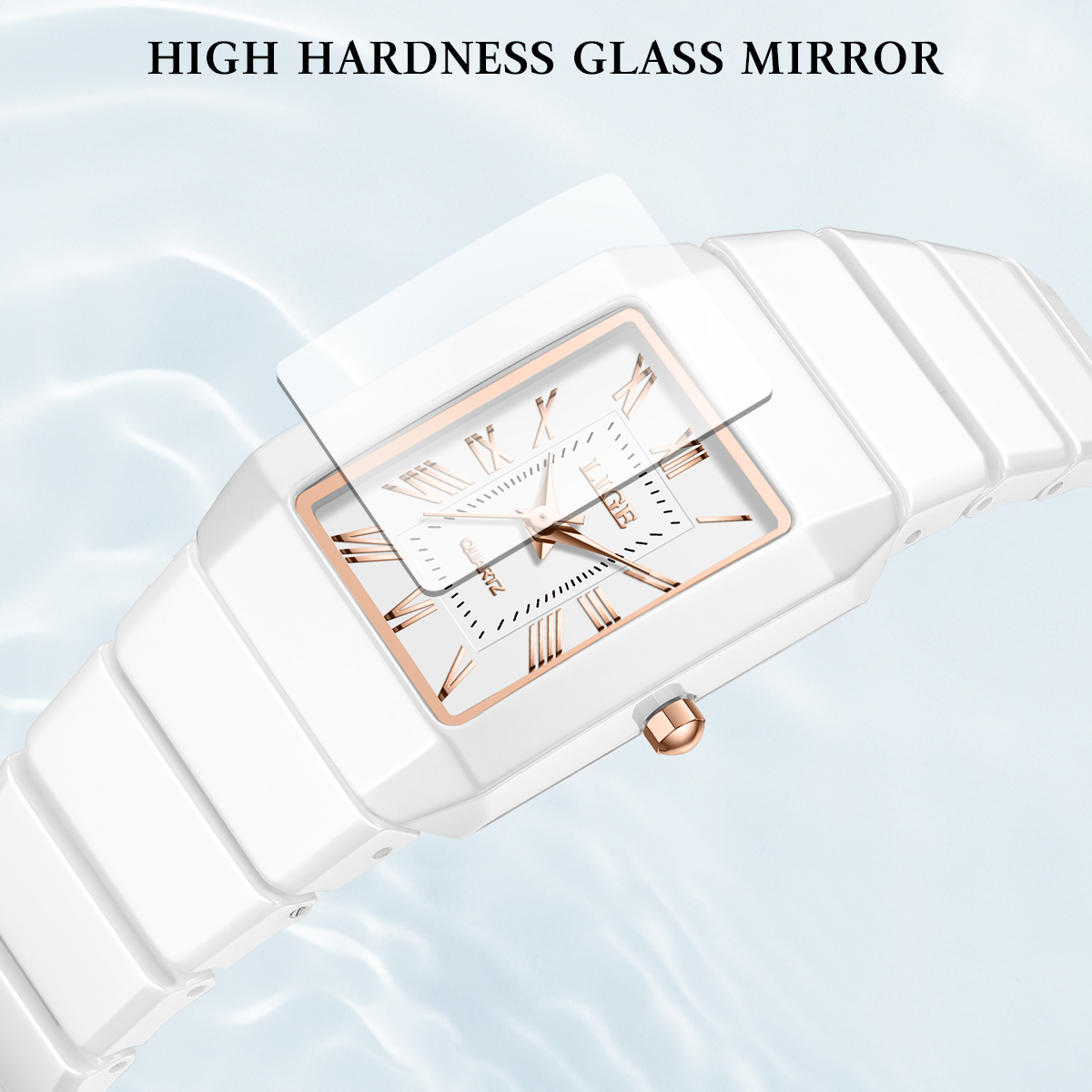 LIGE 시계 여성용 손목시계 브랜드 세라믹 패션 쿼츠 - Luxury Ceramic Watch 리뷰 및 가격