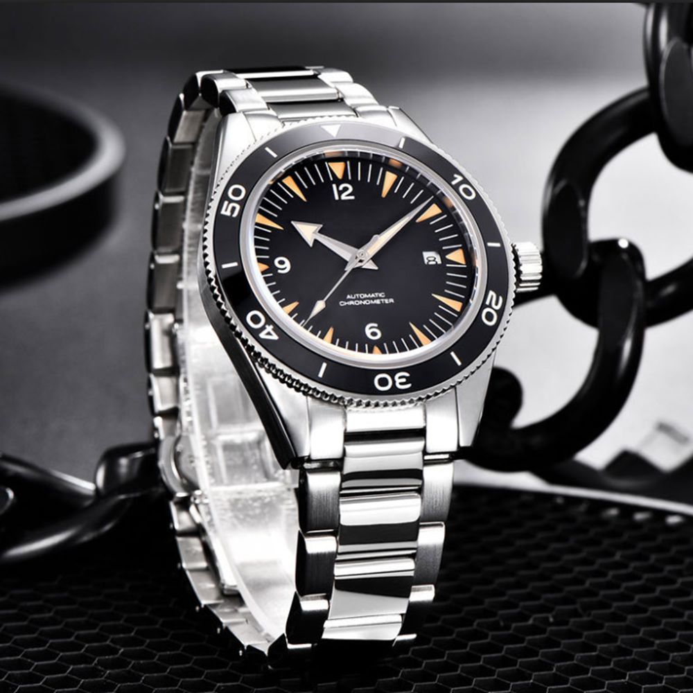 사용자 정의 로고 NH35 무브먼트 시계 10bars  - Luxury Ceramic Watch 리뷰 및 가격