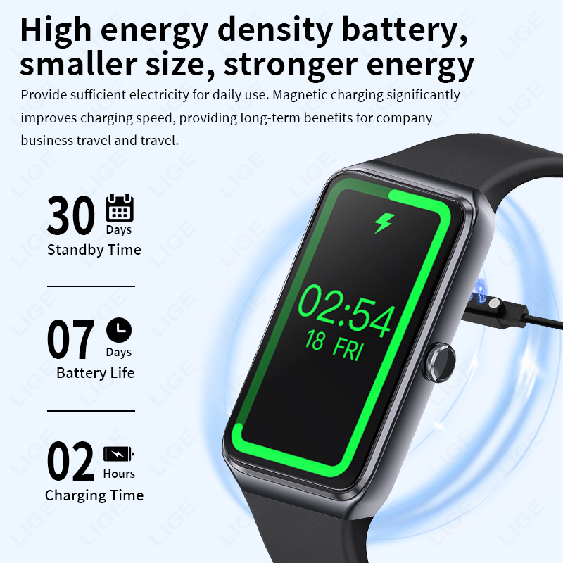 LIGE 커플 스마트 팔찌 남성 패션 건강 모니터 스마 - Smartwatch Latest Watches For Women 리뷰 및 가격