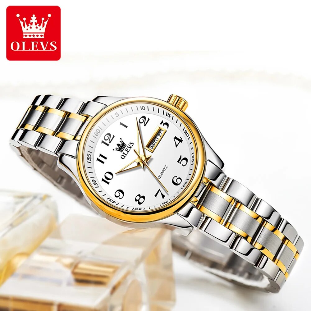 OLEVS 5567 베스트셀러 여성용 시계 심플 스틸  - Luxury Ceramic Watch 리뷰 및 가격