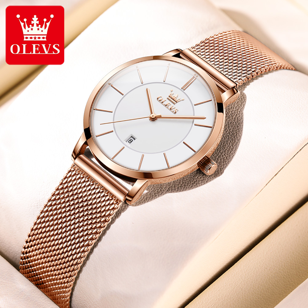 OLEVS 여성 시계 5869 우아한 패션 쿼츠 손목시 - Ladies Fashion Watch 리뷰 및 가격