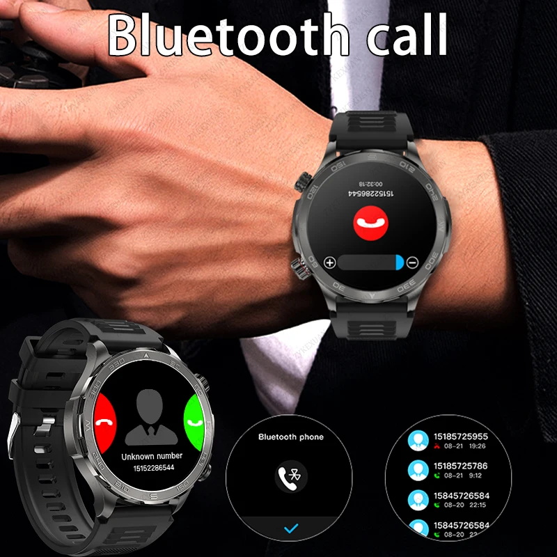 새로운 GPS 트랙 스마트워치 남성용 AMOLED HD - Smartwatch Sports Watches For Men 리뷰 및 가격