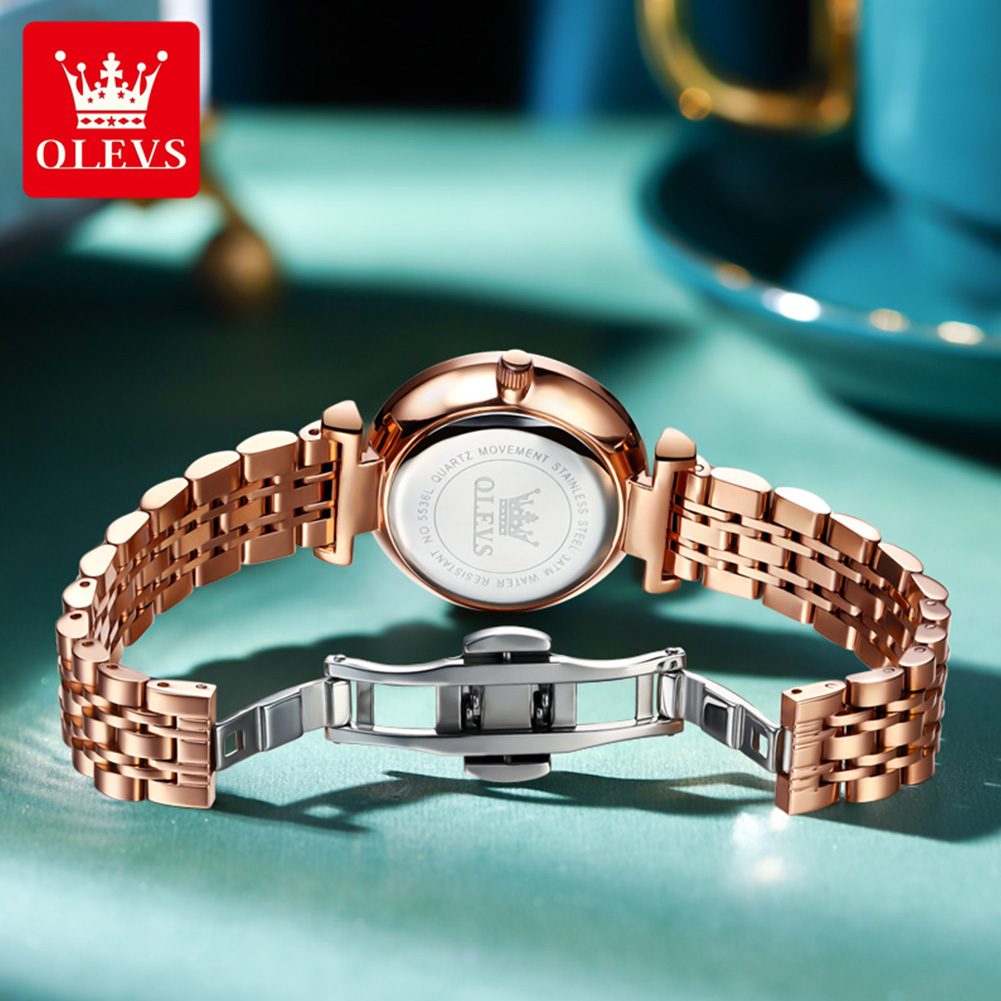 OLEVS 5536 브랜드 아름다운 여성용 시계 프리즘 - Ladies Fashion Watch 리뷰 및 가격