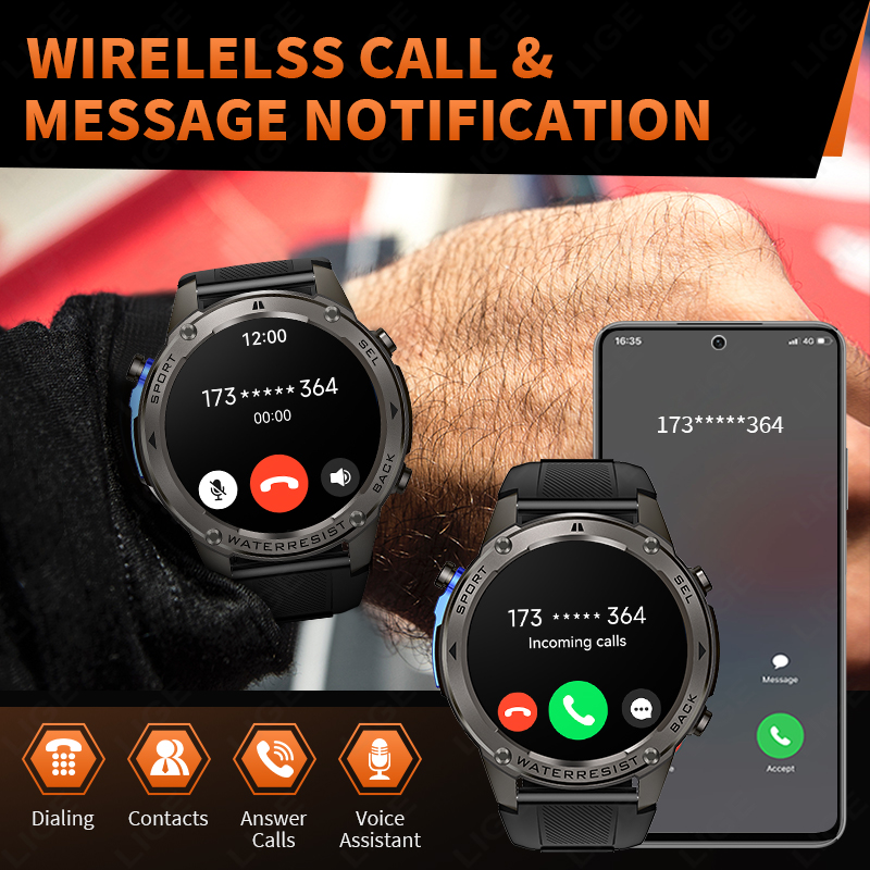 2026 새로운 울트라 군용 등급 GPS 스마트 시계  - Smartwatch Sports Watches For Men 리뷰 및 가격