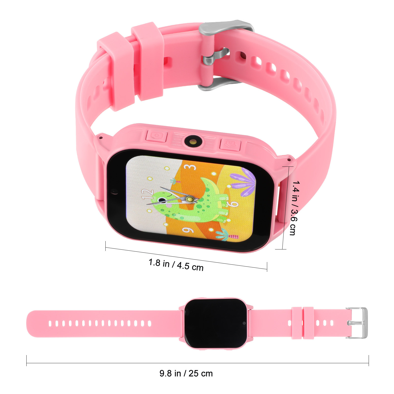 교육 게임이 포함된 어린이용 스마트 시계, 디지털 스톱 - Smartwatch Pink Watches For Kids 리뷰 및 가격