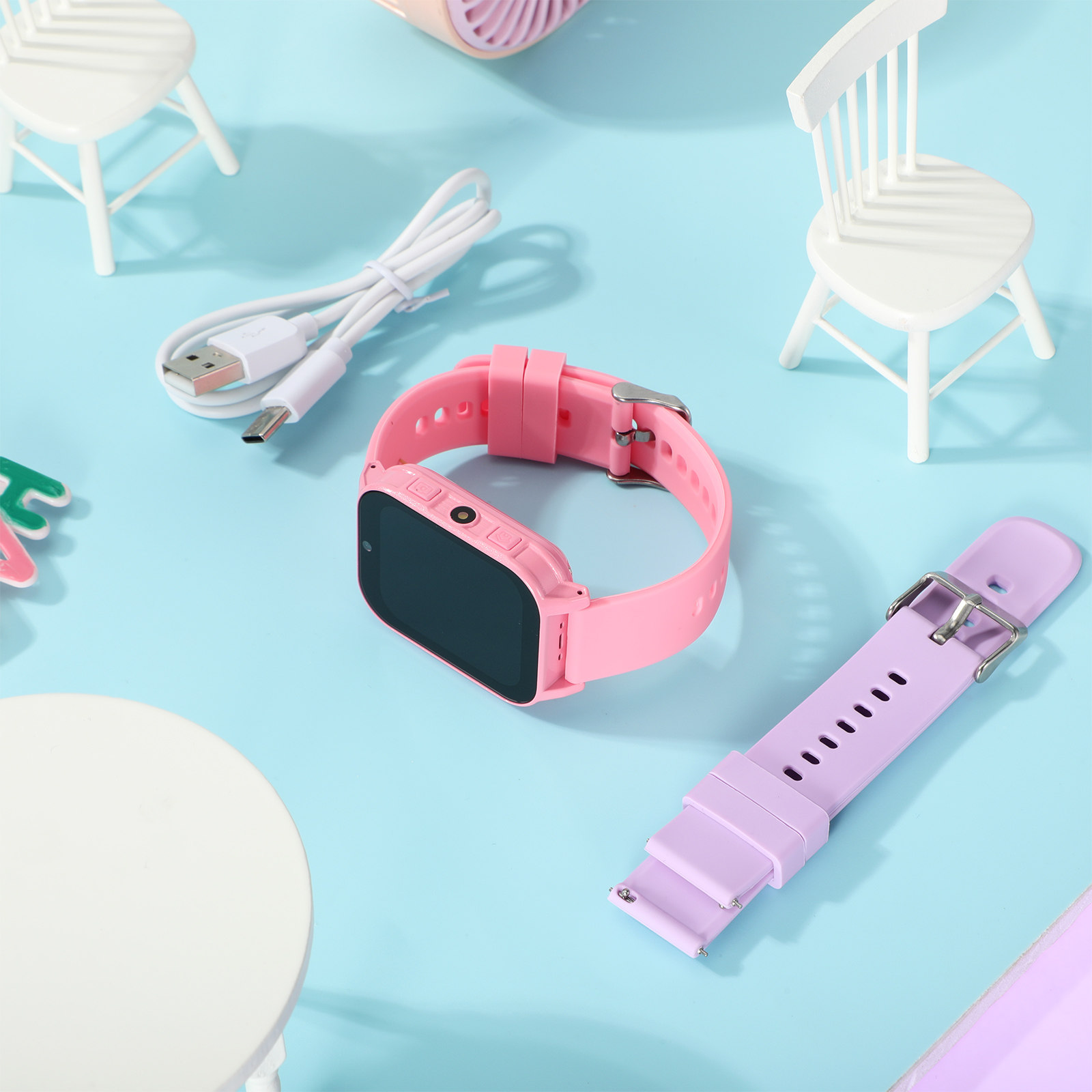 교육 게임이 포함된 어린이용 스마트 시계, 디지털 스톱 - Smartwatch Pink Watches For Kids 리뷰 및 가격
