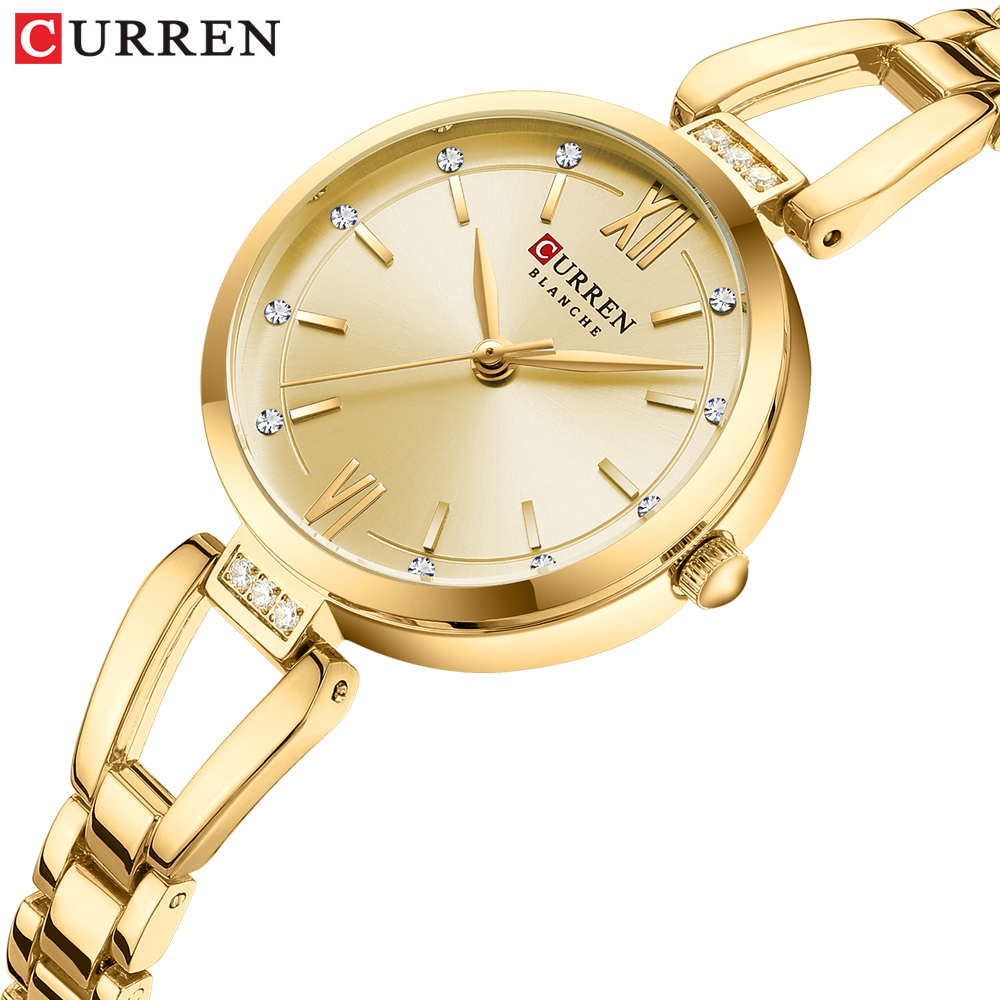 CURREN 여성용 시계 Laides 방수 스테인레스  - Luxury Ceramic Watch 리뷰 및 가격