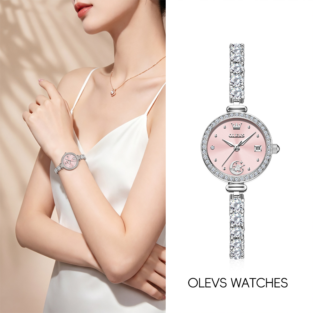 OLEVS 2998 브랜드 정품 여성용 시계 선물 세트 - Ladies Fashion Watch 리뷰 및 가격