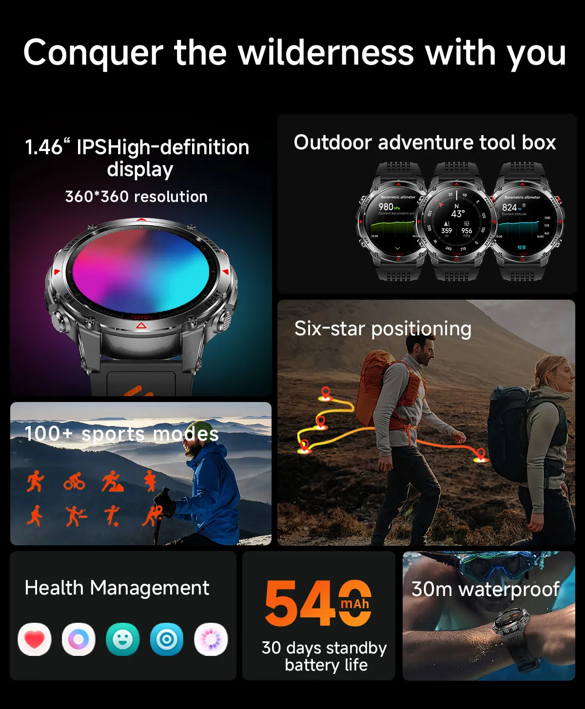 2025 신형 전문가용 GPS 스포츠 스마트워치 아웃도 - Smartwatch Running Watches For Men 리뷰 및 가격