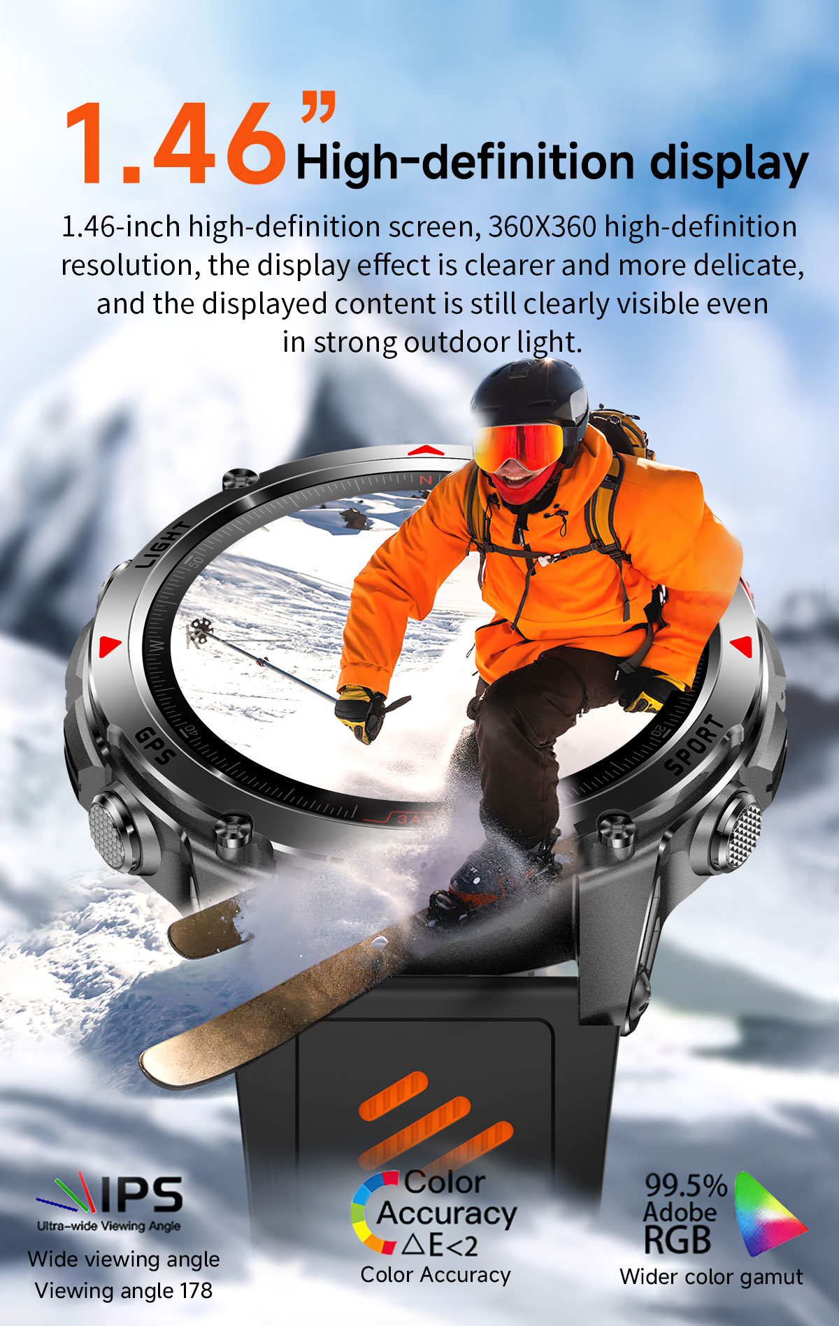 2025 신형 전문가용 GPS 스포츠 스마트워치 아웃도 - Smartwatch Running Watches For Men 리뷰 및 가격