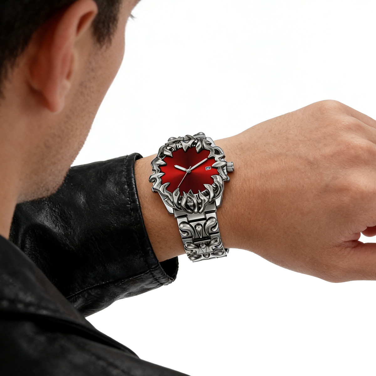 스테인리스 스틸 남성 시계 40mm 창의적인 쿼츠 무브 - Smartwatch Sports Watches For Men 리뷰 및 가격