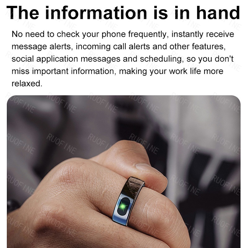 링 R08 Qring 여성용 남성용 메시지 알림 원격  - Smartwatch Sports Watches For Men 리뷰 및 가격