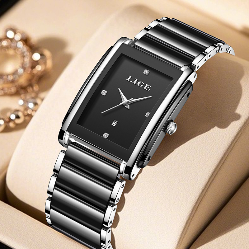 LIGE 새로운 럭셔리 여성 시계 우아한 세라믹 쿼츠  - Luxury Ceramic Watch 리뷰 및 가격