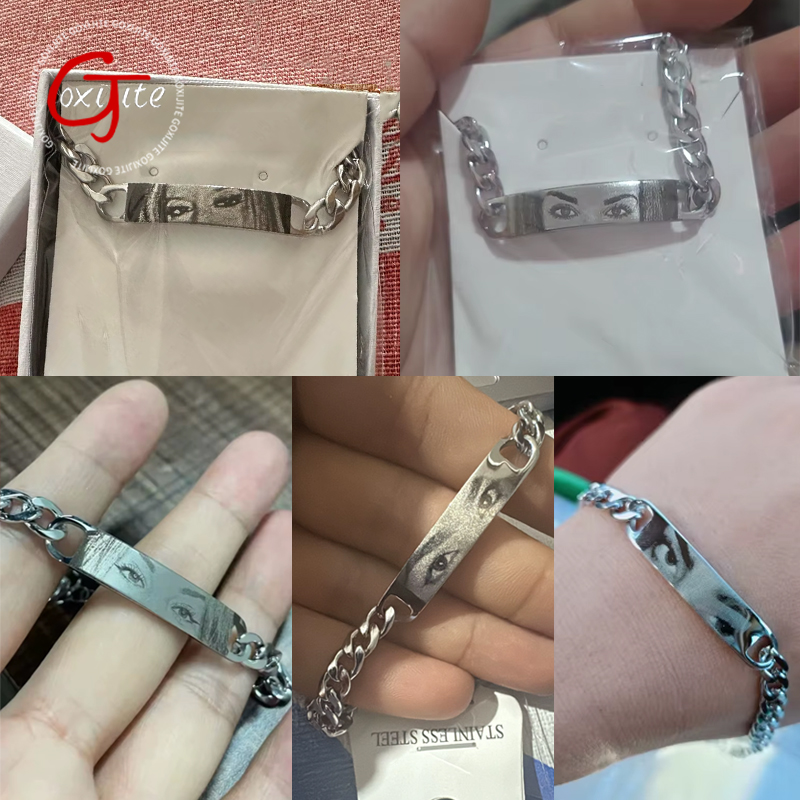 Goxijite 여성을위한 맞춤형 눈 사진 팔찌 남성  - Smartwatch Sports Watches For Men 리뷰 및 가격