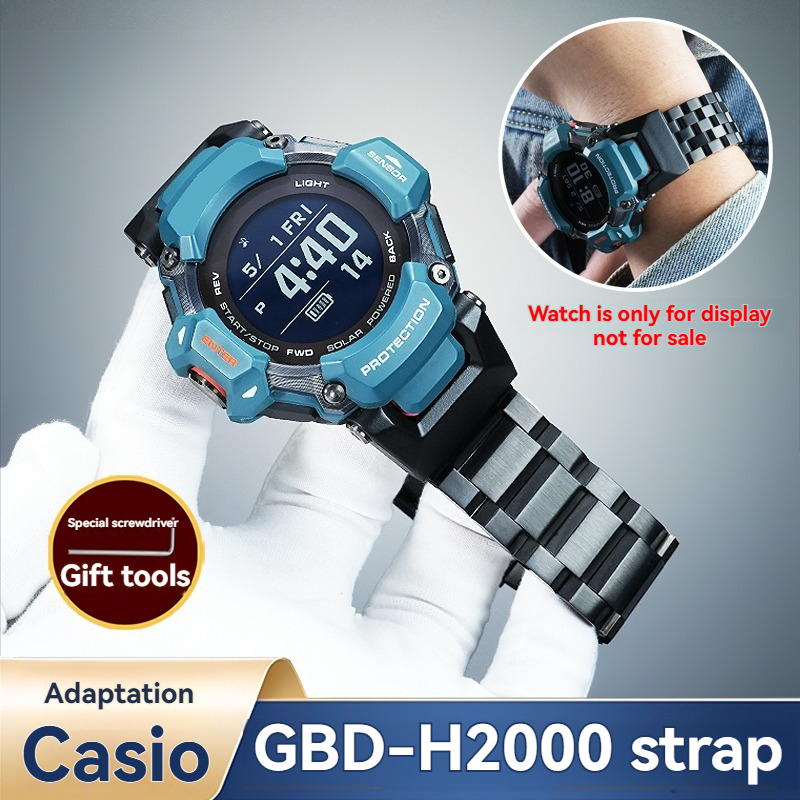 카시오 G-Shock GBD-H2000 스테인리스 스틸 - Casio Watches Smartwatch 리뷰 및 가격