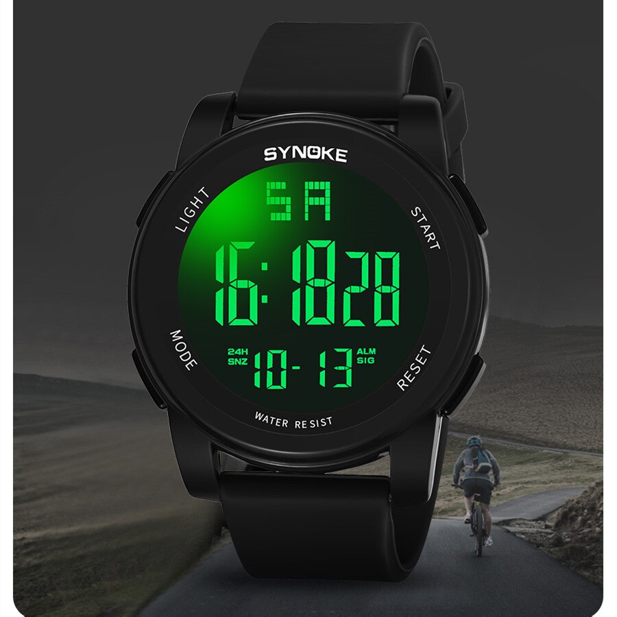 SYNOKE 남성 야외 스포츠 다기능 방수 5Bar 충 - Tide Watch Surf 리뷰 및 가격