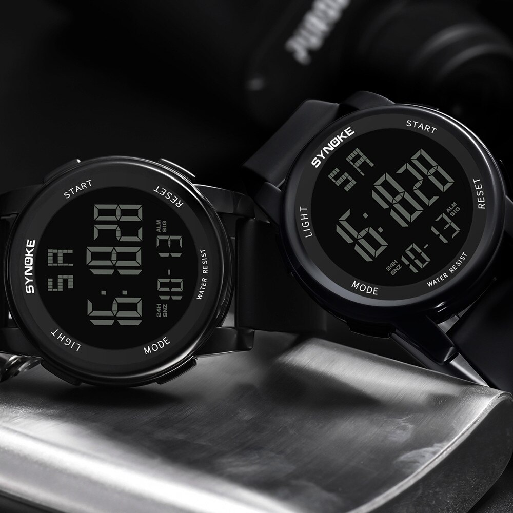 SYNOKE 남성 야외 스포츠 다기능 방수 5Bar 충 - Tide Watch Surf 리뷰 및 가격