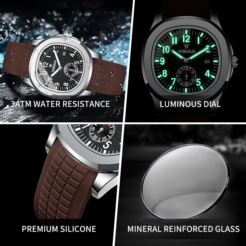 브랜드 스포츠 남성용 시계 비즈니스 방수 남성 시계 빛 - Smartwatch Sports Watches For Men 리뷰 및 가격