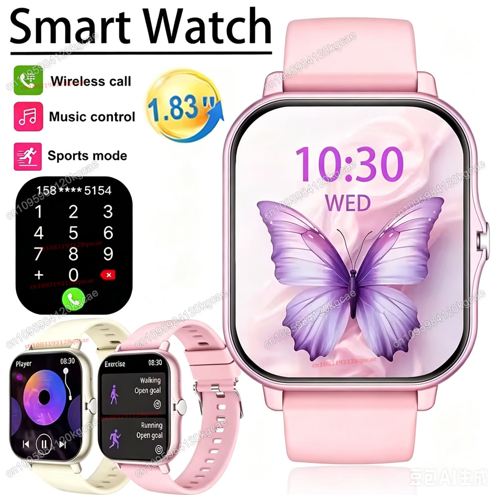 최신 업그레이드 패션 디자인 스마트워치 1.83인치 풀 - Smartwatch Latest Watches For Women 리뷰 및 가격