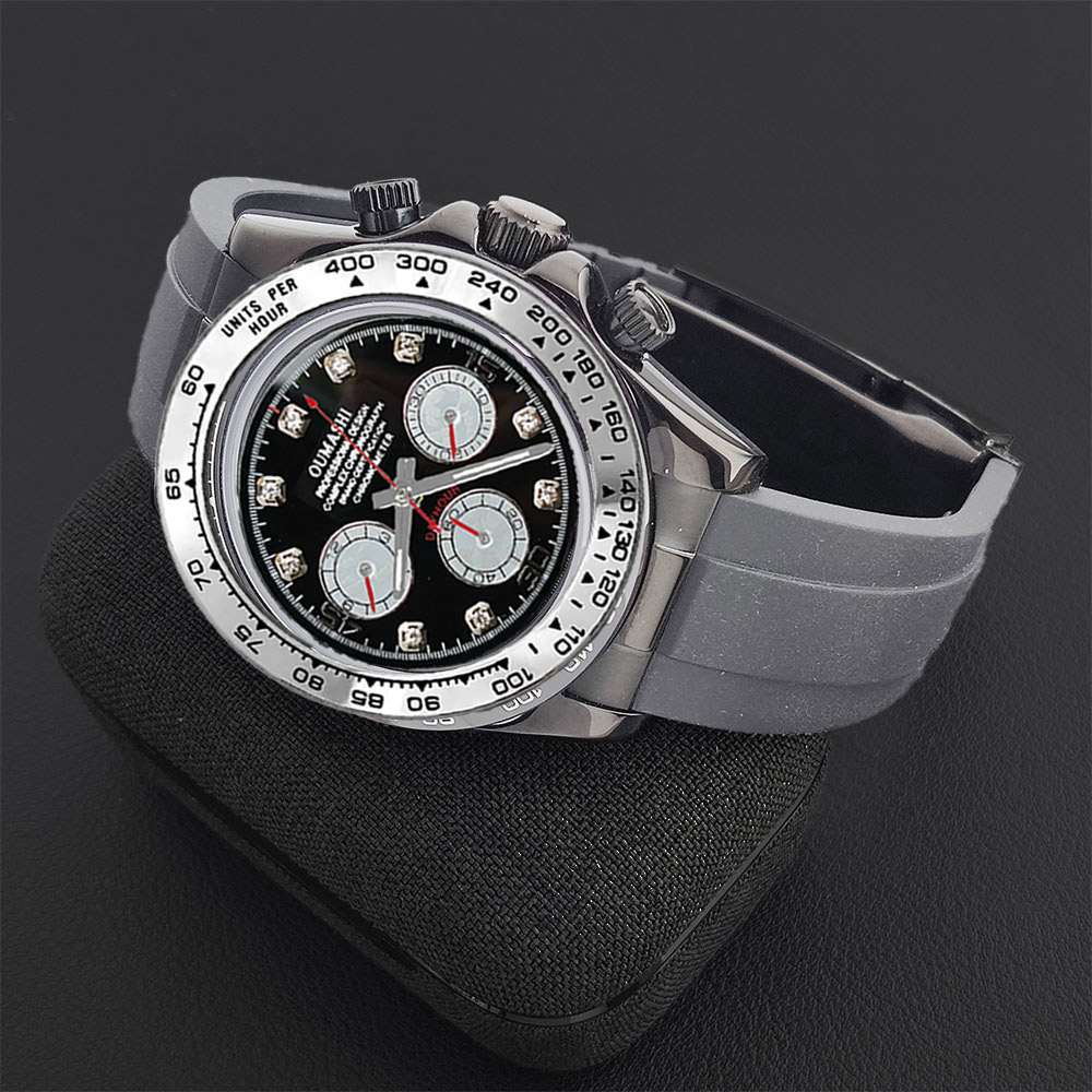 럭셔리 VK63 시계 39.3mm 쿼츠 크로노그래프 비 - Luxury Ceramic Watch 리뷰 및 가격