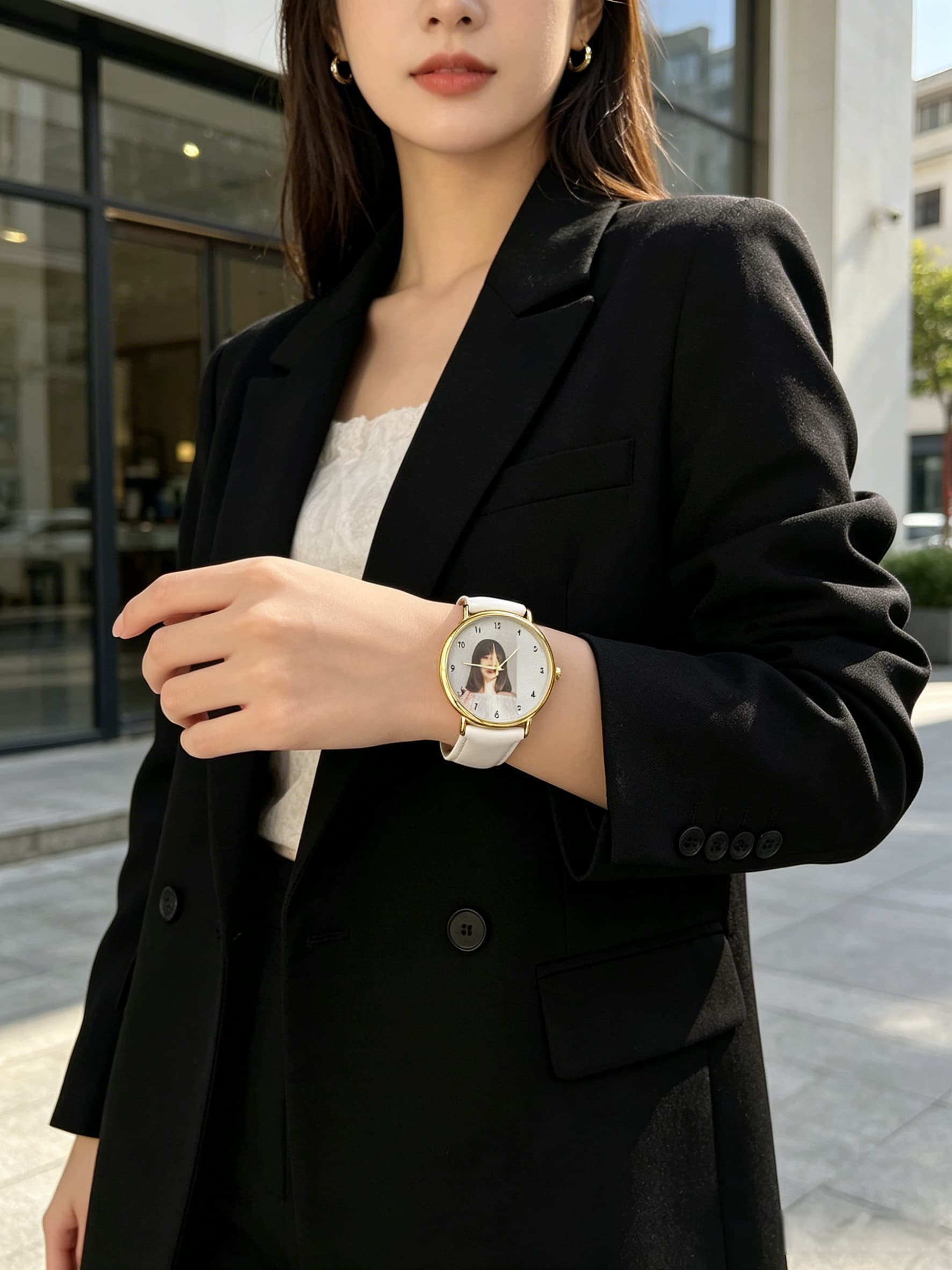 맞춤형 여성용 시계, 사진과 텍스트가 새겨진 시계줄,  - Ladies Fashion Watch 리뷰 및 가격