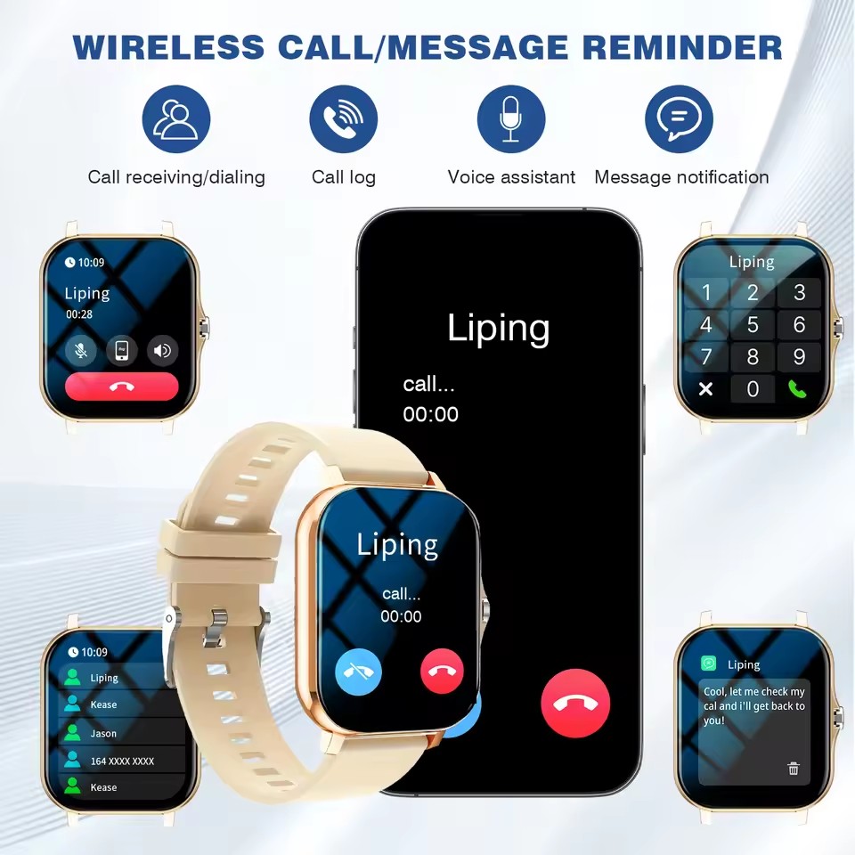 최신 업그레이드된 패션 디자인 1.83인치 풀스크린 터 - Smartwatch Latest Watches For Women 리뷰 및 가격