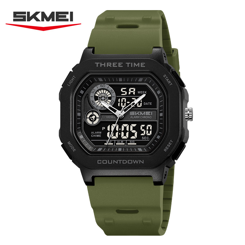 SKMEI 2641 새로운 레저 스포츠 듀얼 디스플레이 - Tide Watch Surf 리뷰 및 가격