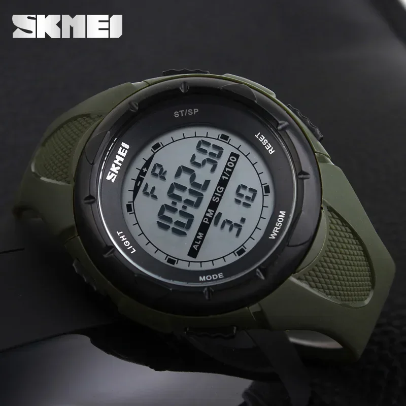 SKMEI 1025 남자 군사 시계 알람 시계 충격 방 - Tide Watch Surf 리뷰 및 가격