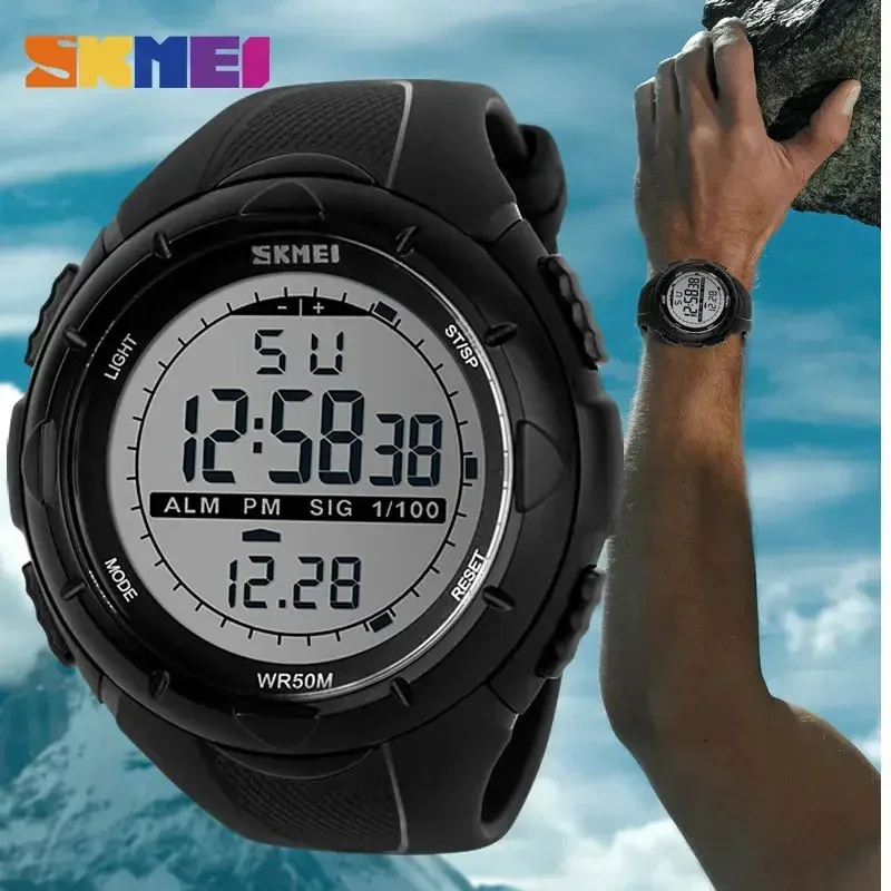 SKMEI 1025 남자 군사 시계 알람 시계 충격 방 - Tide Watch Surf 리뷰 및 가격