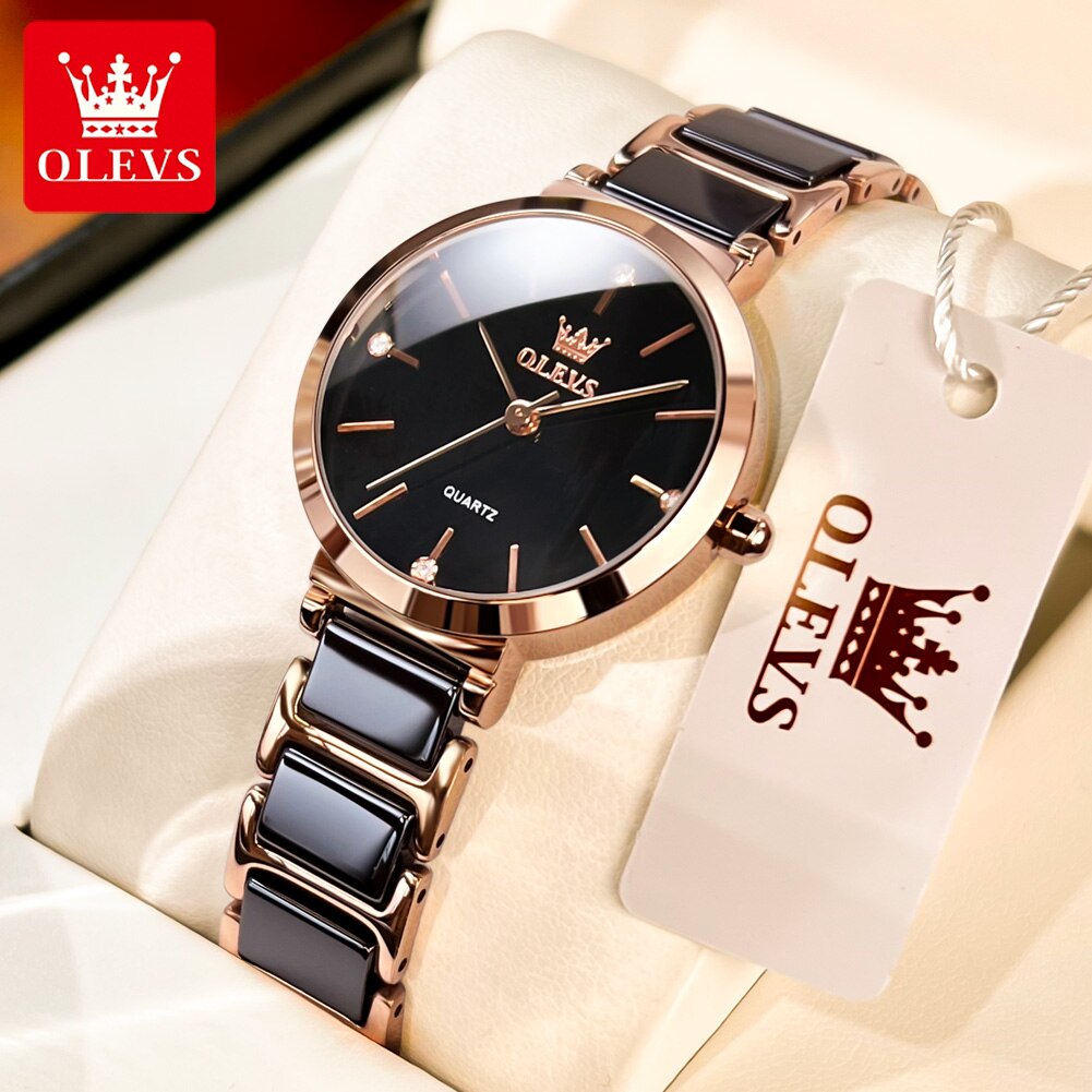 OLEVS 여성용 패션 시계, Relogio Femin - Minimalist Thin Watch 리뷰 및 가격